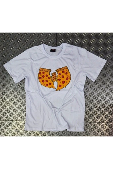 fame-stoned  Wu-tang Clan Baskılı Unisex Beyaz %100 Pamuk T-shirt ürün görseli