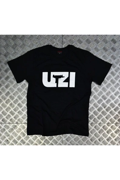fame-stoned  Unisex Siyah Uzı Baskılı T-shirt ürün görseli