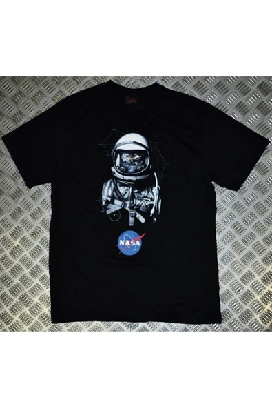 fame-stoned  Nasa Baskılı T-shirt ürün görseli 1