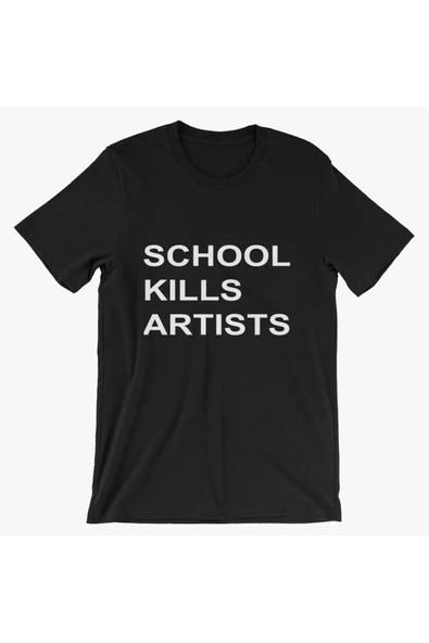 fame-stoned  Unisex Siyah Baskılı Tshirt ürün görseli