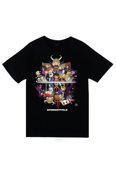 fame-stoned  Unisex Siyah Baskılı T-Shirt ürün görseli