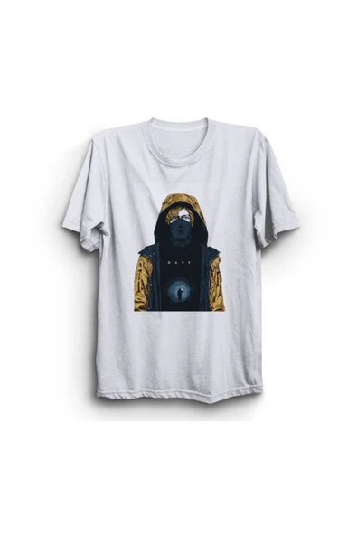 fame-stoned  Beyaz Dark Baskılı Tişört ürün görseli