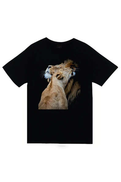 fame-stoned  Unisex Siyah Baskılı T-shirt ürün görseli