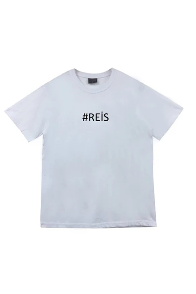 fame-stoned  Erkek Beyaz Baskılı T-shirt ürün görseli