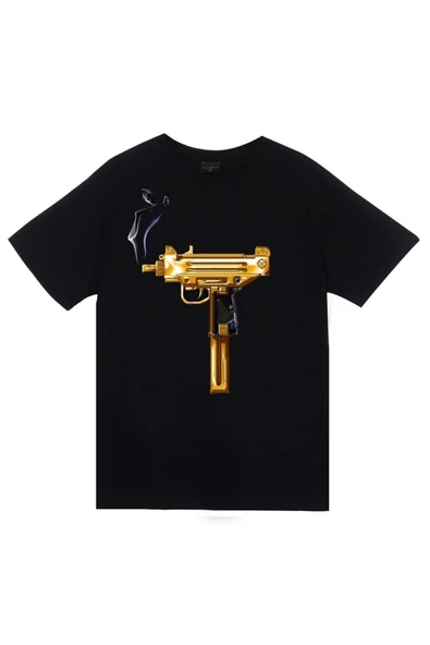 fame-stoned  Uzi Baskılı T-shirt ürün görseli