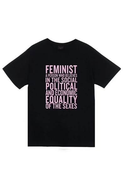 fame-stoned Feminist Baskılı T-shirt ürün görseli