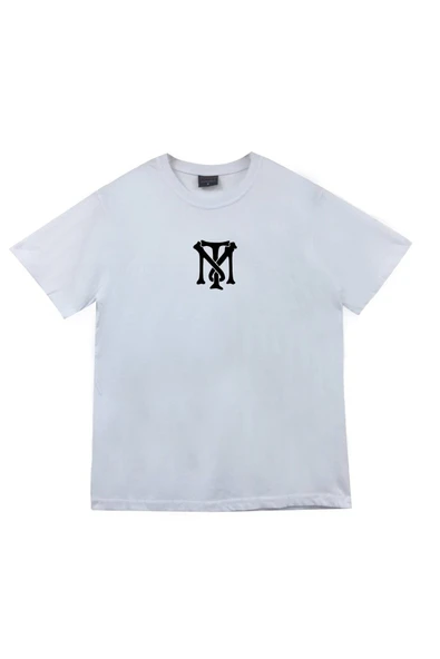 fame-stoned  Scarface Tony Montana Baskılı Unisex %100 Pamuk Beyaz T-shirt ürün görseli