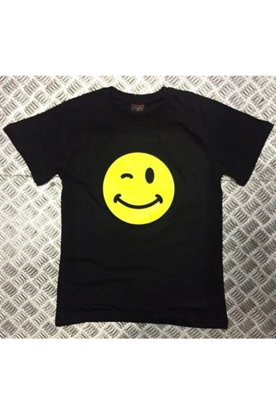 fame-stoned  Smile Baskılı T-shirt ürün görseli