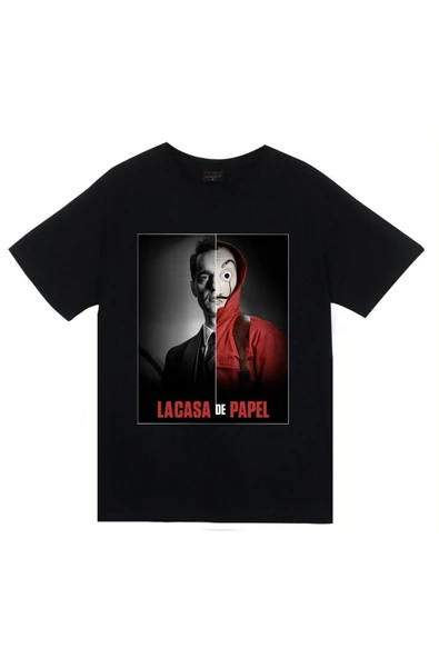fame-stoned  La Casa De Papel Baskılı -t-shirt ürün görseli