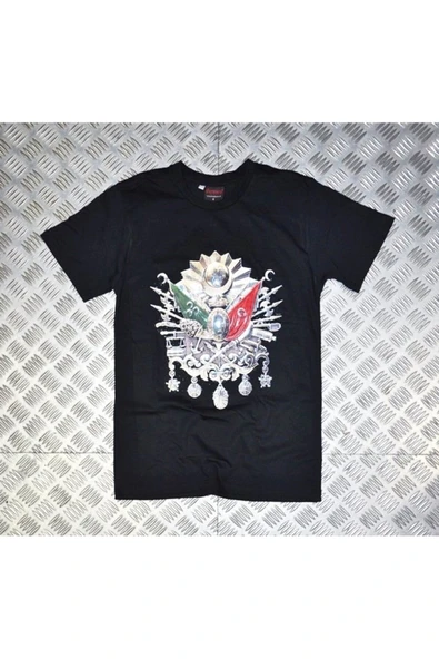 fame-stoned  Osmanlı Tuğrası Baskılı T-shirt ürün görseli