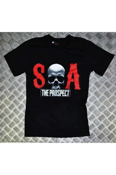 fame-stoned  Sons Of Anarchy Baskılı Unisex %100 Pamuk T-shirt ürün görseli