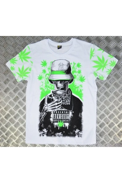 fame-stoned  Kuru Kafa New York Baskılı T-shirt ürün görseli