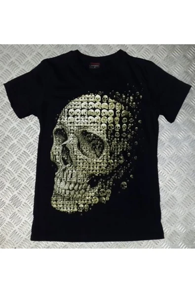 fame-stoned  Kuru Kafa Baskılı Unisex %100 Pamuk T-shirt ürün görseli