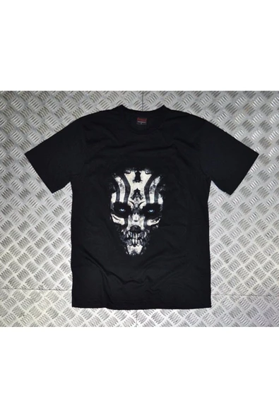 fame-stoned  Kuru Kafa Baskılı Unisex %100 Pamuk Siyah T-shirt ürün görseli 1