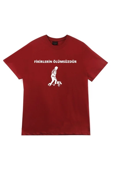 fame-stoned  Unisex Mavi Gazi Mustafa Kemal Atatürk Baskılı Tshirt ürün görseli