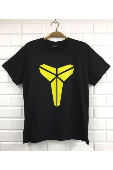 fame-stoned  Unisex Siyah Kobe Bryant Baskılı T-shirt ürün görseli