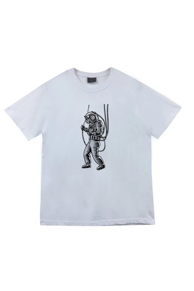 fame-stoned  Unisex Beyaz T-Shirt - 1