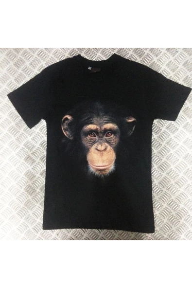 fame-stoned  Maymun Baskılı T-shirt ürün görseli