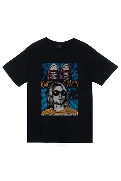 fame-stoned  Nirvana Baskılı Unisex %100 Pamuk T-shirt