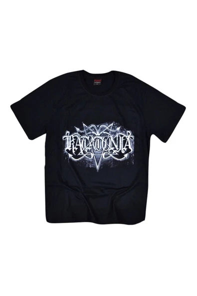 fame-stoned  Katatonia Baskılı Unisex %100 Pamuk Siyah T-shirt ürün görseli