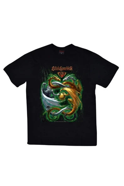 fame-stoned  Blind Guardian Baskılı T-shirt ürün görseli 1