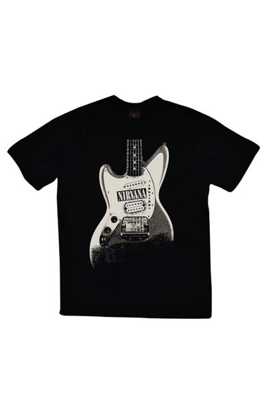 fame-stoned  Nirvana Baskılı Unisex %100 Pamuk T-shirt ürün görseli