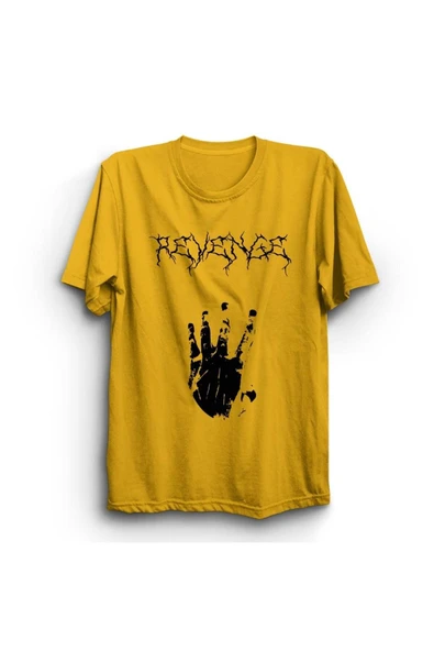 fame-stoned  Revenge Baskılı Tshirt