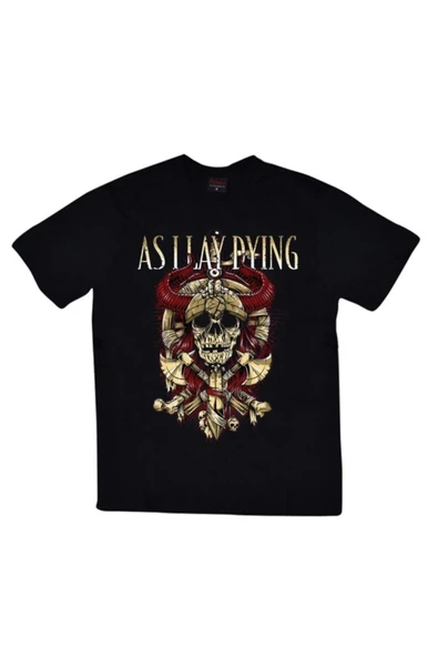 fame-stoned  Erkek Siyah Asilay Dying Baskılı T-Shirt ürün görseli 1