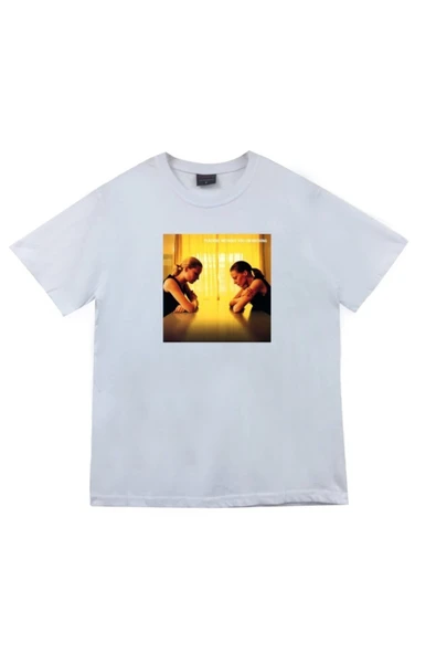 fame-stoned Unisex Beyaz Placebo Baskılı Tshirt ürün görseli