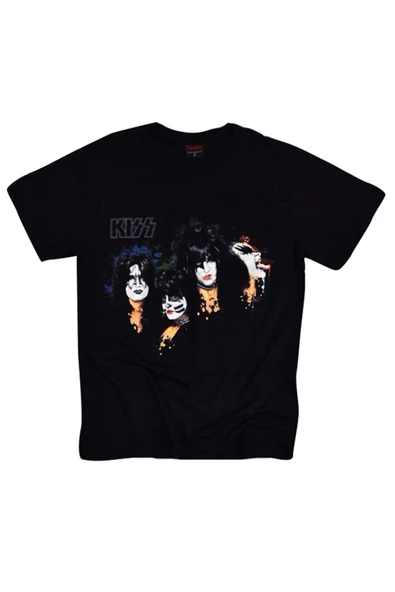 fame-stoned  Kiss Baskılı T-shirt ürün görseli