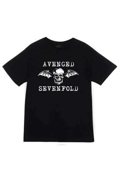 fame-stoned  Avenged Sevenfold Baskılı Unisex %100 Pamuk T-shirt ürün görseli