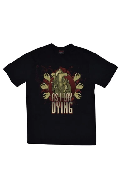 fame-stoned  Erkek Siyah Asilay Dying Baskılı T-Shirt ürün görseli