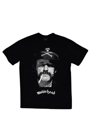 fame-stoned  Motörhead Baskılı Unisex %100 Pamuk Siyah T-shirt ürün görseli