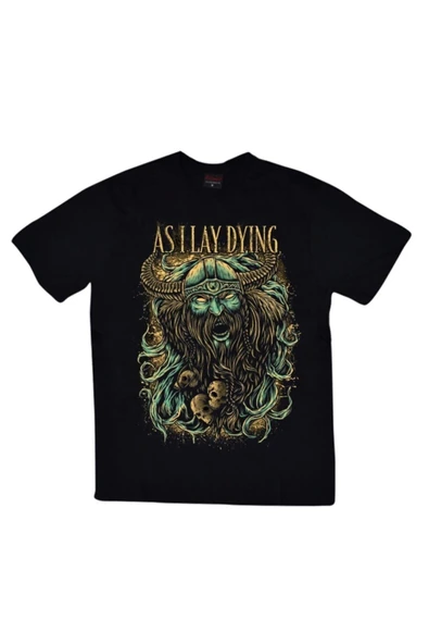 fame-stoned  Erkek Siyah Asilay Dying Baskılı T-Shirt