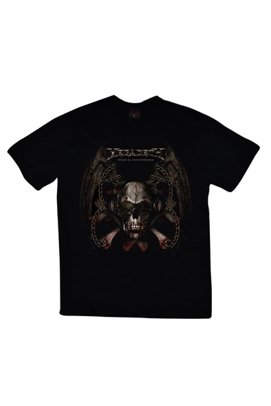 fame-stoned Megadeth Baskılı Unisex %100 Pamuk T-shirt ürün görseli