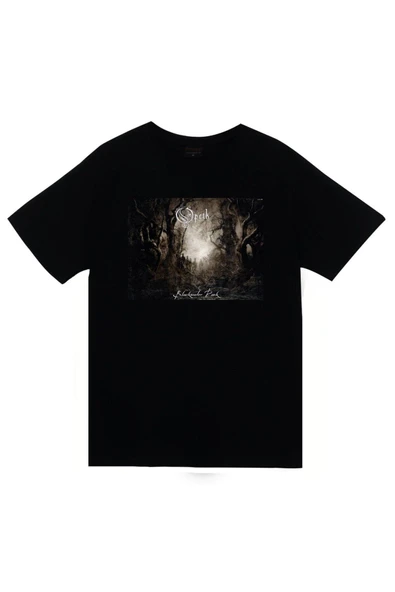 fame-stoned Opeth Müzik Grubu Baskılı Unisex %100 Pamuk Siyah T-shirt ürün görseli