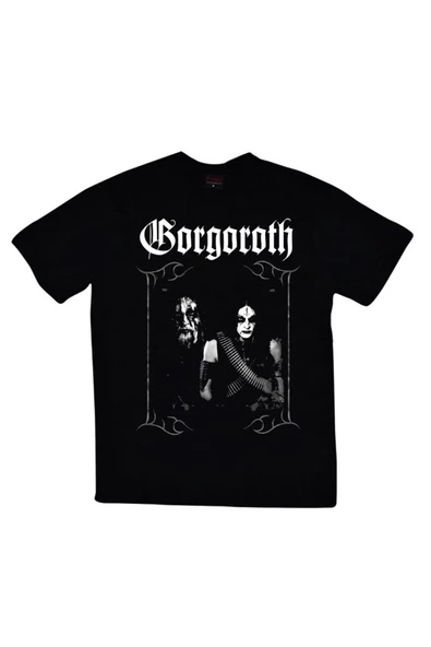 fame-stoned  Gorgoroth Baskılı T-shirt