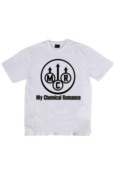 fame-stoned My Chemical Romance Baskılı Unisex %100 Pamuk Sarı T-shirt ürün görseli