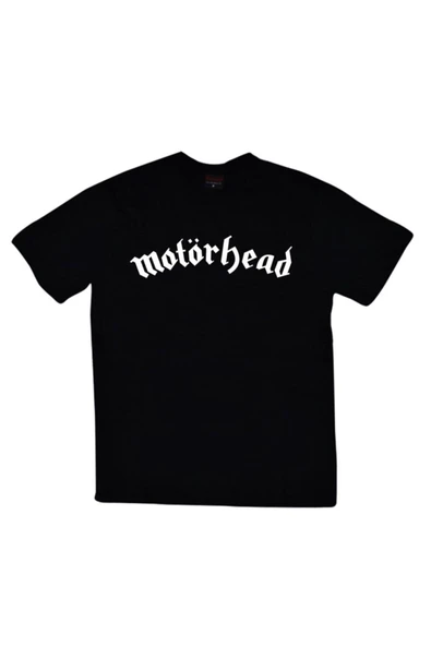 fame-stoned  Motörhead Baskılı Unisex %100 Pamuk Siyah T-shirt ürün görseli