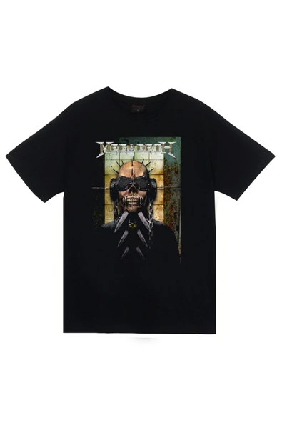 fame-stoned Megadeth Baskılı Unisex %100 Pamuk T-shirt ürün görseli