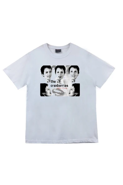 fame-stoned Unisex Beyaz The Cranberries T-shirt ürün görseli