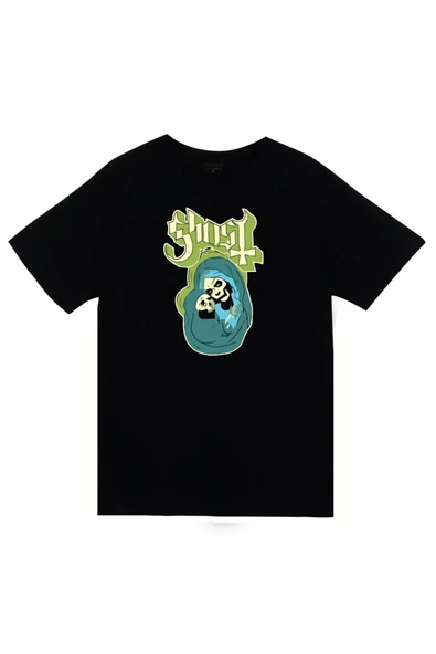 fame-stoned Ghost Baskılı T-shirt ürün görseli