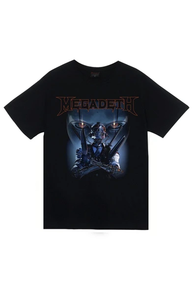 fame-stoned  Megadeth Baskılı Unisex %100 Pamuk T-shirt
