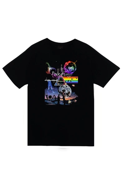 fame-stoned Pink Floyd Baskılı T-shirt ürün görseli
