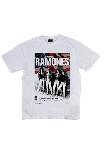 fame-stoned  Ramones Baskılı T-shirt ürün görseli