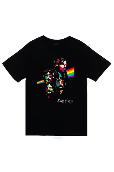 fame-stoned Pink Floyd Baskılı T-shirt ürün görseli