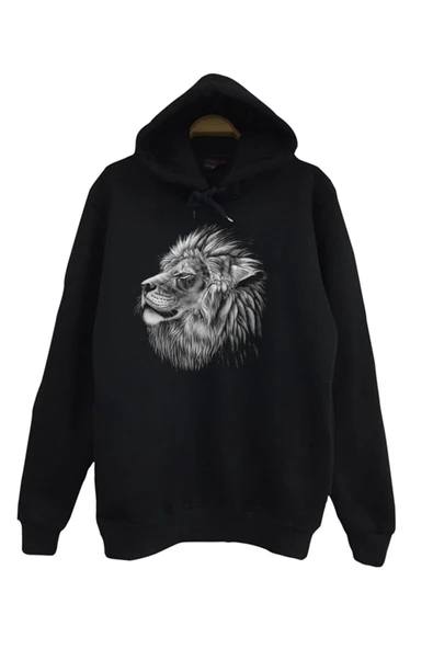 fame-stoned  Aslan Baskılı Çocuk Sweatshirt ürün görseli