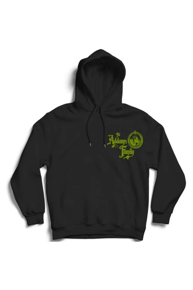fame-stoned  Wednesday Baskılı Özel Tasarım Unısex Kapşonlu Sweatshirt