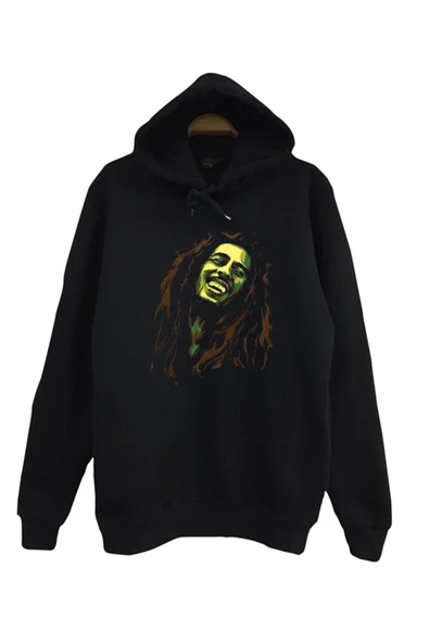 fame-stoned  Bob Marley Baskılı Çocuk Sweatshirt ürün görseli