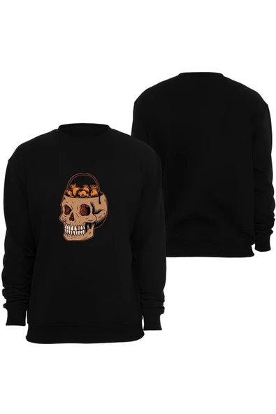 fame-stoned  Halloween ( Cadılar Bayramı ) Baskılı Sweatshirt ürün görseli